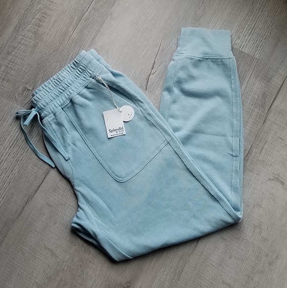 NWT Splendid Joggers - light blue - Picture 2 of 5